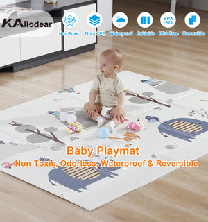 Open image in slideshow, Kallodear Dolphin Baby Playmat
